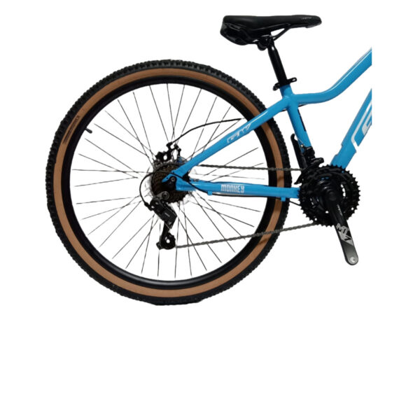 BICICLETA TODOTERRENO RIN 27.5 GW MONKEY ALUMINIO 7VEL MEC AZUL T/15 - Imagen 4