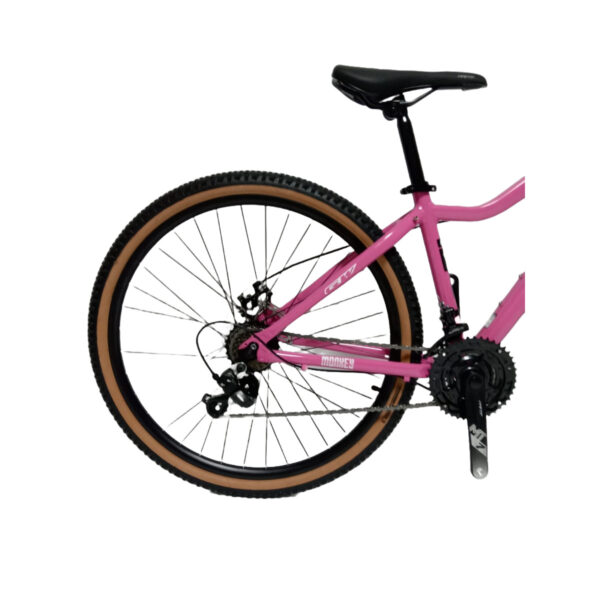 BICICLETA TODOTERRENO RIN 27.5 GW MONKEY ALUMINIO 7VEL MEC ROSADA - Imagen 4