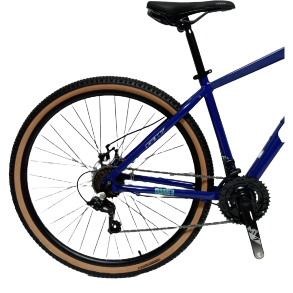 BICICLETA TODOTERRENO RIN 29 GW MONKEY ALUMINIO 7VEL MEC AZUL T/15 - Imagen 5