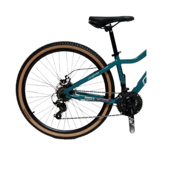 BICICLETA TODOTERRENO RIN 27.5 GW MONKEY ALUMINIO 7VEL MEC VERDE T/13 - Imagen 5