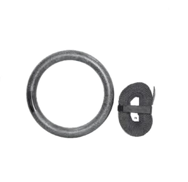 Anillos En Resina Gimnasio Sport Fitness Negro