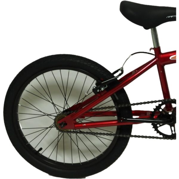 BICICLETA BMX ZUPPRA CAJA GRANDE RIN 20 ROJO - Imagen 3