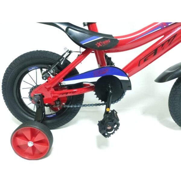 Bicicleta rin 12 gw txt650 super rojo - Imagen 2