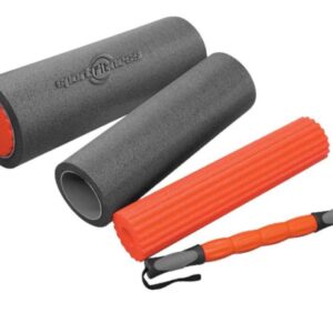 Set De Movilidad 3 En 1 Sport Fitness Negro Con Rojo