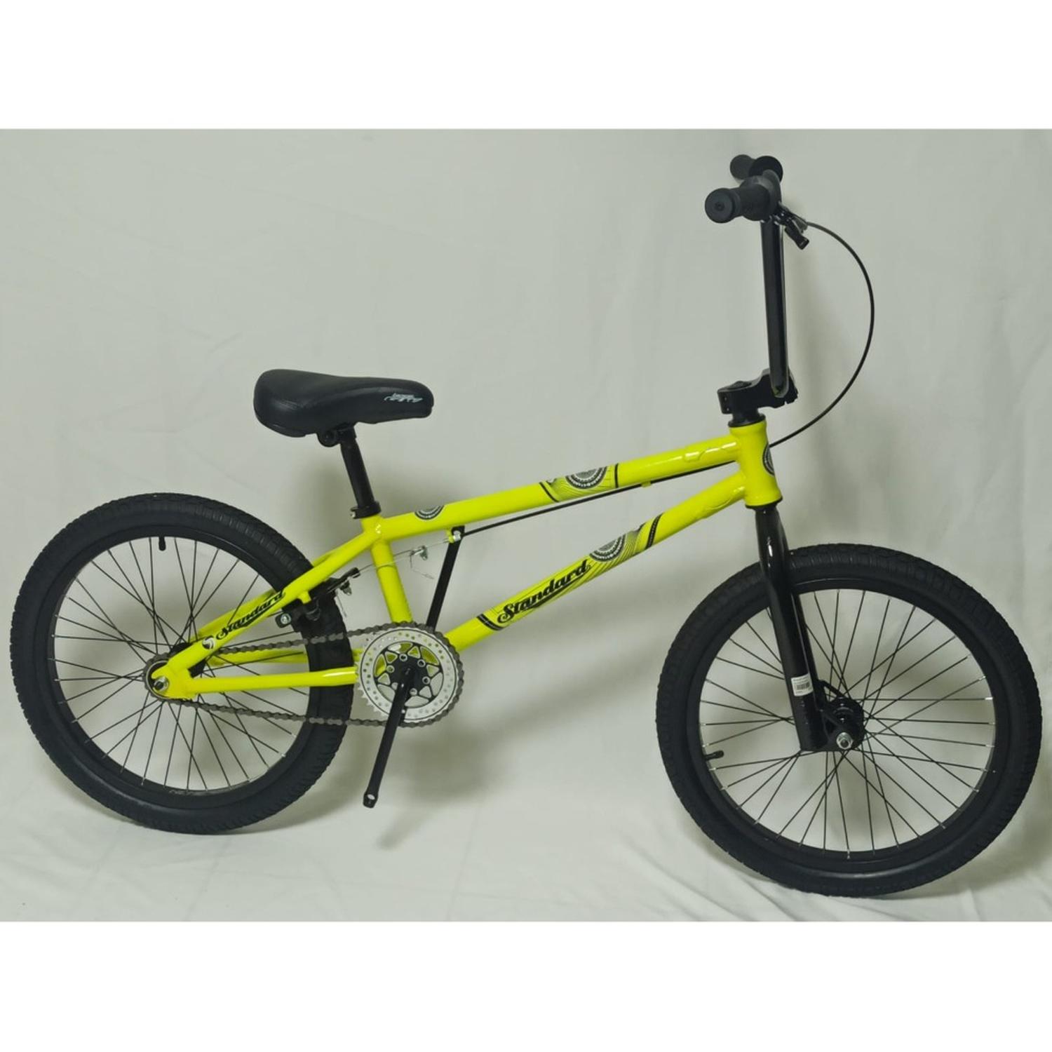 Bicicleta Rin 20 Standard Bmx Amarilla Almac n Flota Blanca