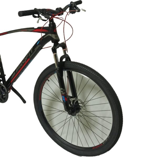 BICICLETA PROFIT 29 ARIZONA 2020 8 VEL NEGRO-ROJO TALLA L - Imagen 2