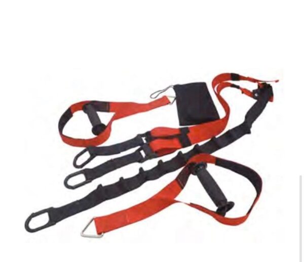 Kit De Suspensión Pro 2 Sport Fitness Rojo Con Negro