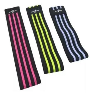 Set De Bandas Elásticas En Tela Sport Fitness Multicolor