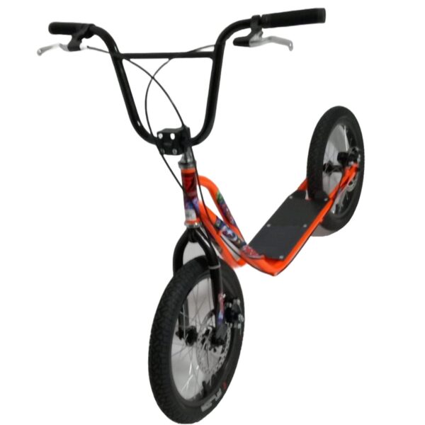 PATINETA BICICLETA FRENO DE DISCO SPRINT NARANJA - Imagen 2