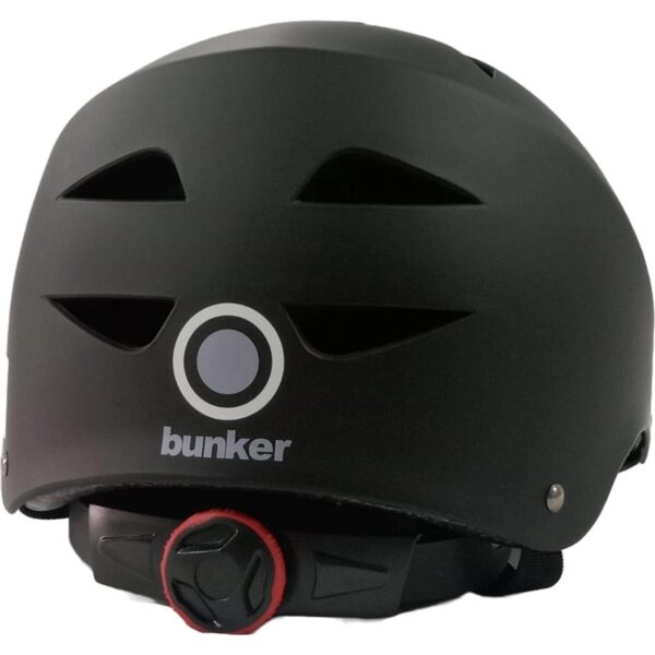 CASCO BMX BUNKER NEGRO T/L