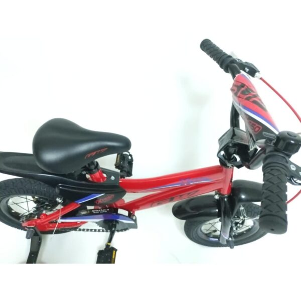 Bicicleta rin 12 gw txt650 super rojo - Imagen 3