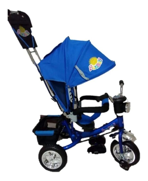 Triciclo Isabelina Sun Baby Azul Y Morado
