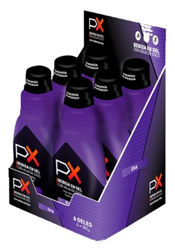 Gel En Cajas De 6 Unidades De Envases De 180 Gr Multicolor