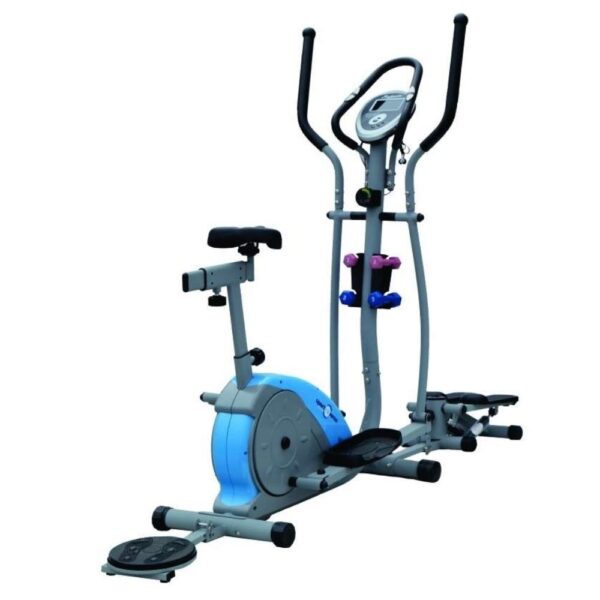Elíptica Magnética Super Combo Sport Fitness Gris