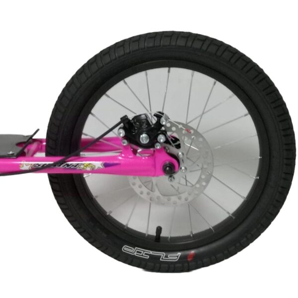 PATINETA BICICLETA FRENO DE DISCO SPRINT ROSADA - Imagen 4