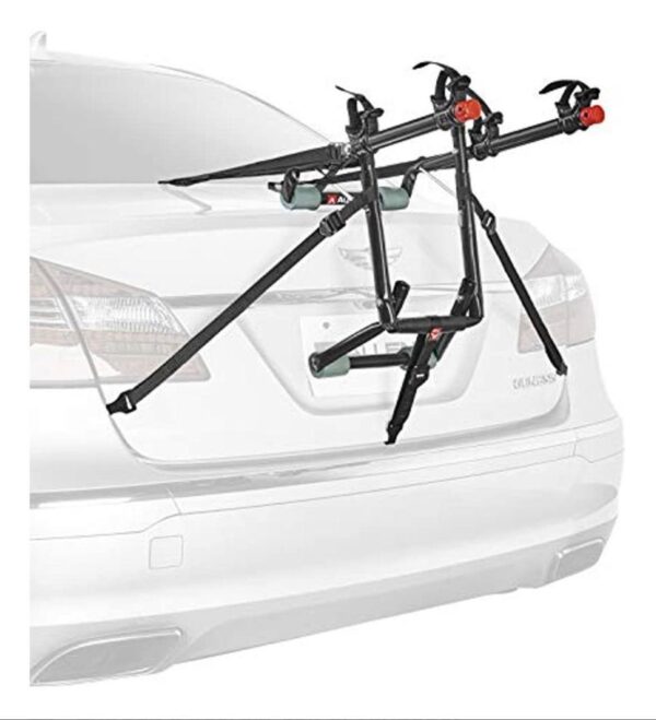 Soporte Para Automóvil Para 2 Bicicletas Negro - Imagen 2