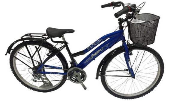 Bicicleta Playera Rin 26 Zuppra Azul