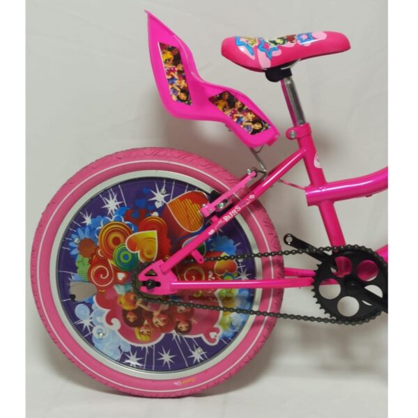 Bicicleta Rin 20 Niña Gw Rosada - Imagen 3