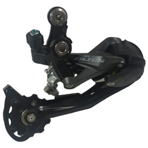 GRUPO SHIMANO ALTUS DISCO HYD 2-9VEL RD-M202, BL/BR-MT200, CON DESCARRILADOR SUNRACE - Imagen 2
