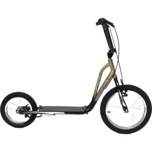 PATINETA BICICLETA SPRINT RIN 16/12 NEGRO CON DORADO