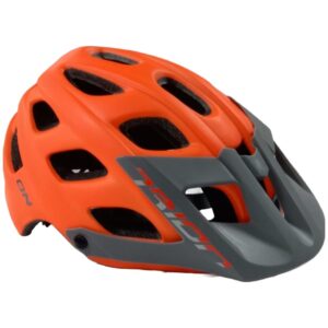 CASCO ON TRAIL TRION NARANJA