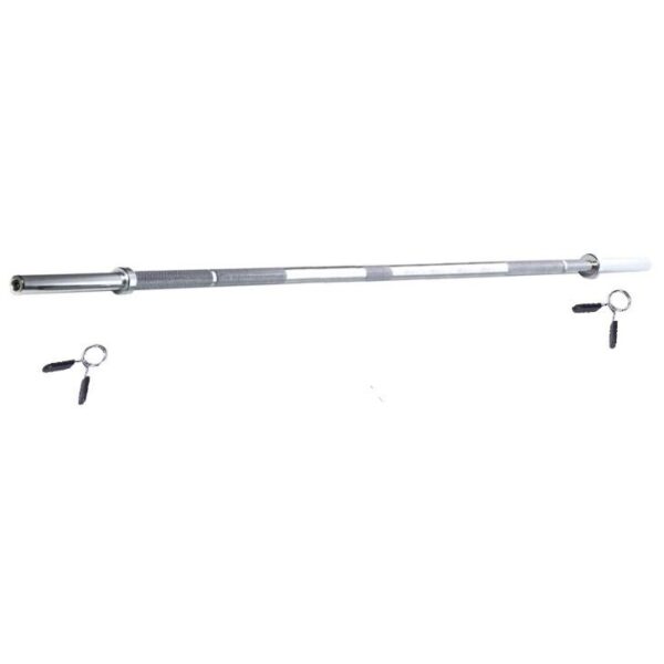 Barra Recta Para Pesas De 1800mm Sport Fitness 071497 Cromada