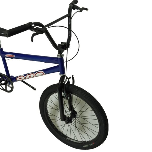 BICICLETA BMX ZUPPRA CAJA GRANDE RIN 20 AZUL - Imagen 2