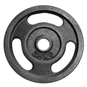 Disco 2.5 KG Sport Fitness Con Agarre Negro