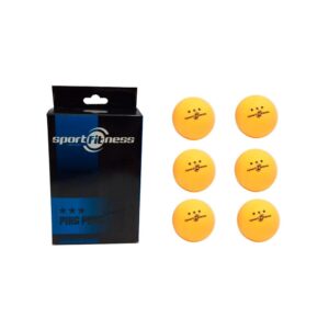 Pelotas Ping Pong Sport Fitness Naranja