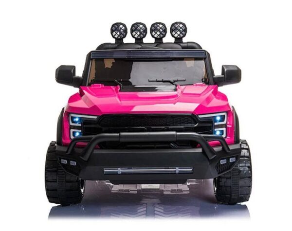 Carro Eléctrico Montable Jeep Fucsia - Imagen 2