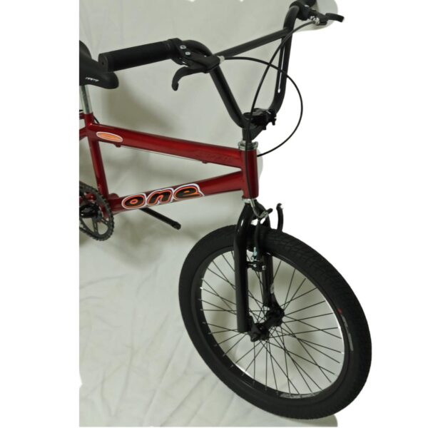 BICICLETA BMX ZUPPRA CAJA GRANDE RIN 20 ROJO - Imagen 2