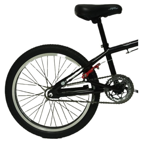BICICLETA RIN 20 STANDARD BMX NEGRO - Imagen 4