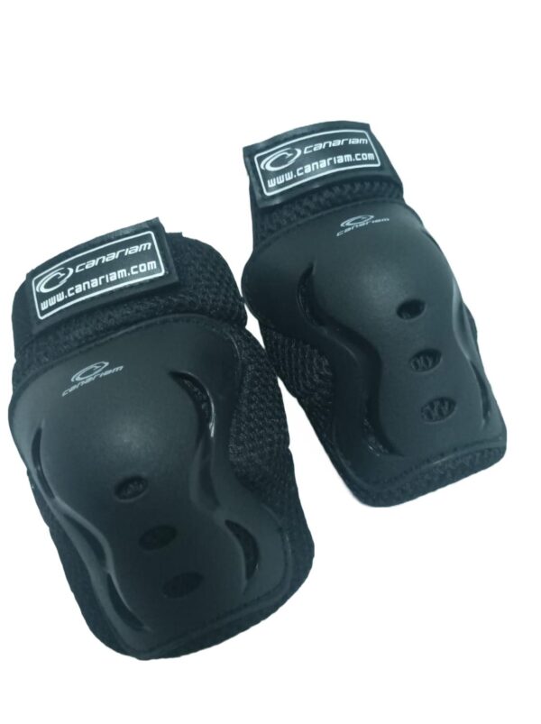 Kit de protecciones Canariam Negro S - Imagen 2